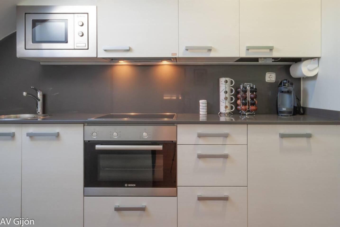 Appartement Av Gijon San Agustin 12 Extérieur photo
