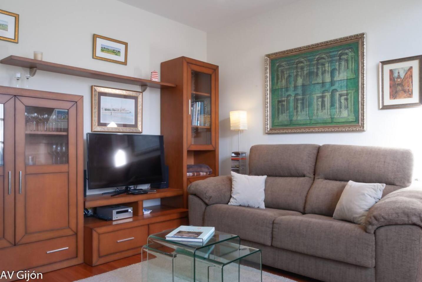 Appartement Av Gijon San Agustin 12 Extérieur photo